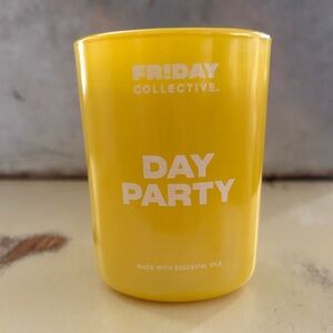 Friday Collective Single Wick Blue Candle DAY PARTY Fragrance l NEW